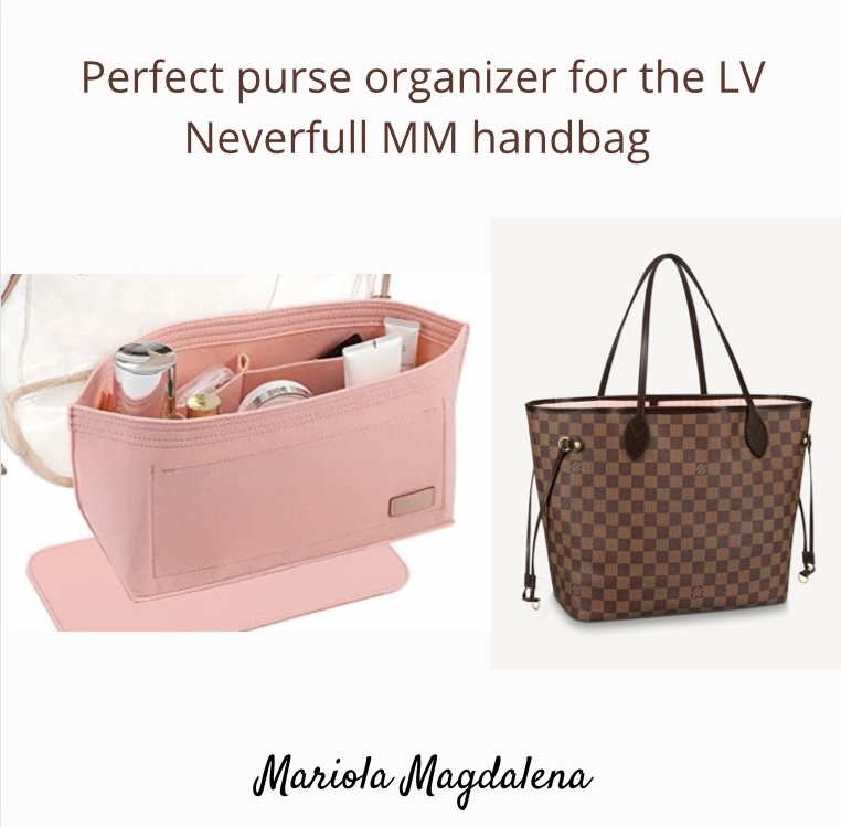 Handbag Organizer for Neverfull Designer Handbags Purse 